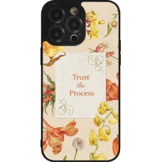 iPhone 14 Pro Max Case Hülle - Silikon schwarz Trust the process 2026