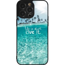 iPhone 14 Pro Max Case Hülle - Silikon schwarz Summer 18 24