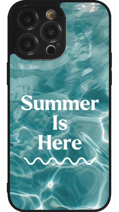 iPhone 14 Pro Max Case Hülle - Silikon schwarz Summer 2025 Summer is here