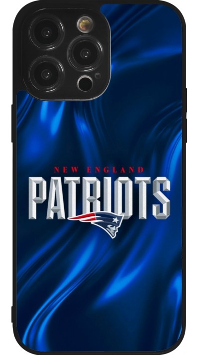 iPhone 14 Pro Max Case Hülle - Silikon schwarz Super Bowl 26 Patriots 2