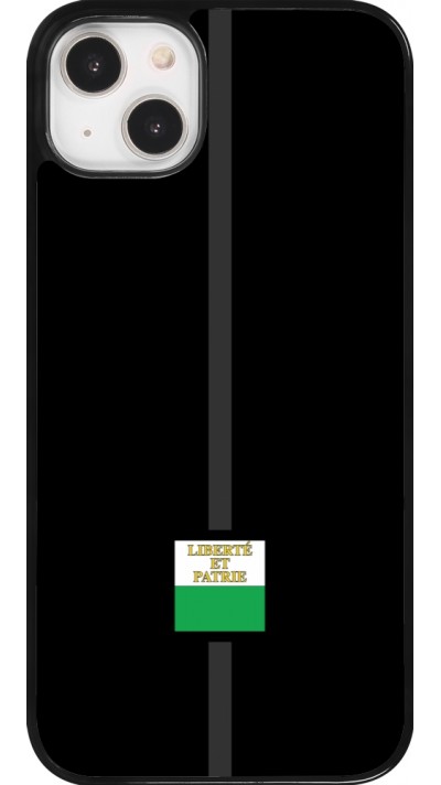iPhone 14 Plus Case Hülle - Kanton VD schwarz