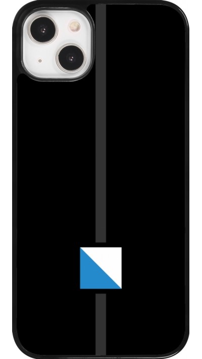 iPhone 14 Plus Case Hülle - Kanton ZH schwarz