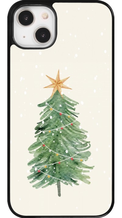 iPhone 14 Plus Case Hülle - Christmas 25 Sketch Tree