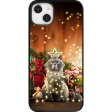 iPhone 14 Plus Case Hülle - Christmas 25 Xmas Cat