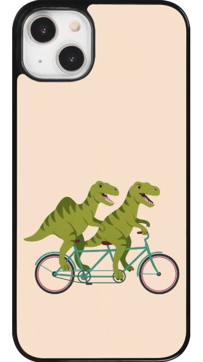 iPhone 14 Plus Case Hülle - Dinosaurs on bikes 2026