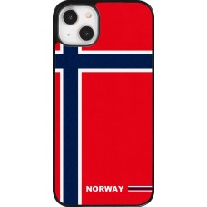 iPhone 14 Plus Case Hülle - Norwegen 2026 personalisierbares Fussballtrikot