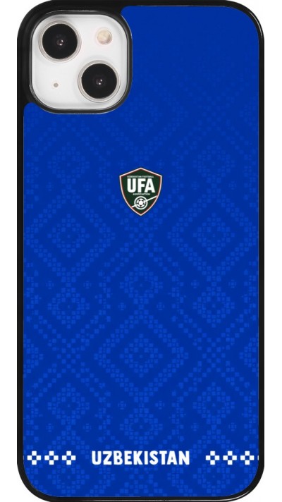 iPhone 14 Plus Case Hülle - Usbekistan 2026 personalisierbares Fussballtrikot