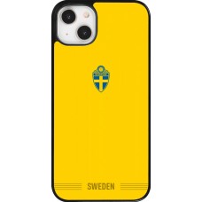 iPhone 14 Plus Case Hülle - Schweden 2026 personalisierbares Fussballtrikot