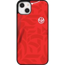 iPhone 14 Plus Case Hülle - Tunesien 2022 personalisierbares Fussballtrikot