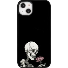 iPhone 14 Plus Case Hülle - Halloween 2023 rose and skeleton