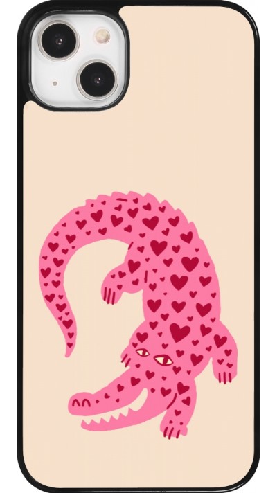 iPhone 14 Plus Case Hülle - Pink crocodile 2026