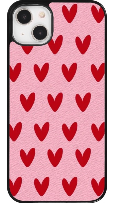 iPhone 14 Plus Case Hülle - Saint Valentines Day 26 Pattern heart