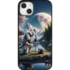 iPhone 14 Plus Case Hülle - Samurai Katana Mond