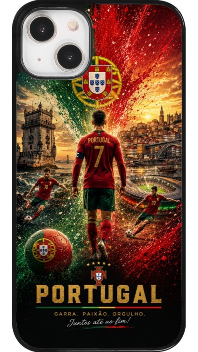 Coque iPhone 14 Plus - Football Portugal splash 2026