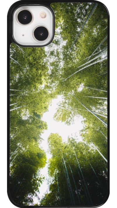 iPhone 14 Plus Case Hülle - Spring 23 forest blue sky