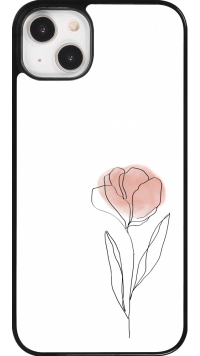 iPhone 14 Plus Case Hülle - Spring 23 minimalist flower