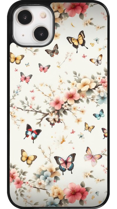 Coque iPhone 14 Plus - Spring 25 Papillons Légers