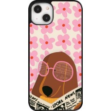 Coque iPhone 14 Plus - Dog with newspaper Spring 2026