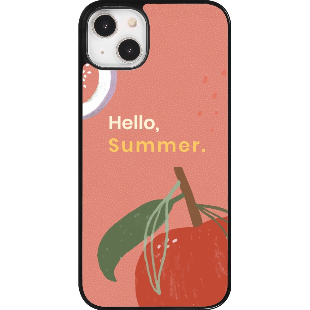 iPhone 14 Plus Case Hülle - Summer 2025 Hello summer
