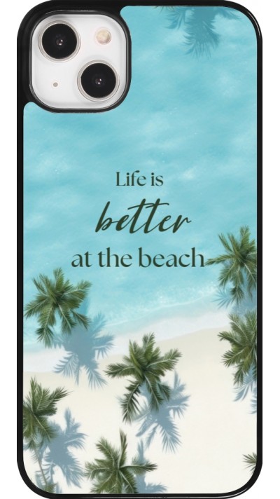 iPhone 14 Plus Case Hülle - Summer 2025 Life is better at the beach