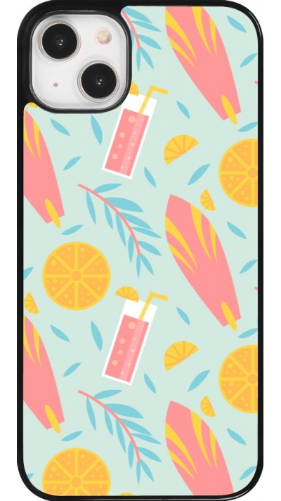 iPhone 14 Plus Case Hülle - Summer 2025 Pattern citron