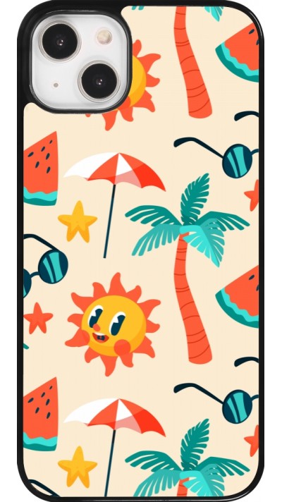 iPhone 14 Plus Case Hülle - Summer 2025 Pattern soleil