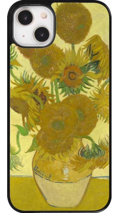 iPhone 14 Plus Case Hülle - Kunstbild - Sonnenblumen  - Van Gogh