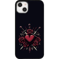 iPhone 14 Plus Case Hülle - Valentine 2024 gothic love