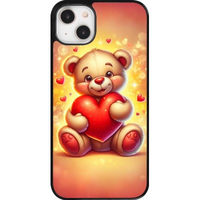 iPhone 14 Plus Case Hülle - Valentin 2024 Teddy Liebe