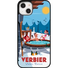 iPhone 14 Plus Case Hülle - Verbier Mountain Jacuzzi