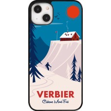 iPhone 14 Plus Case Hülle - Verbier Cabane Mont-Fort