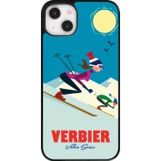 iPhone 14 Plus Case Hülle - Verbier Ski Downhill