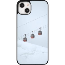 iPhone 14 Plus Case Hülle - Winter 22 ski lift