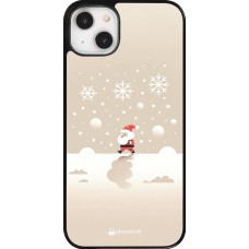 iPhone 14 Plus Case Hülle - Weihnachten 2023 Minimalistischer Weihnachtsmann