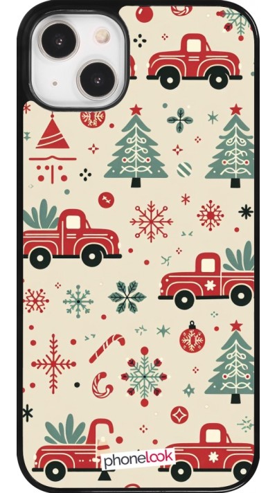 iPhone 14 Plus Case Hülle - Weihnachten 2024 Lkw Tanne