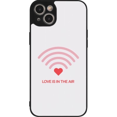 iPhone 14 Plus Case Hülle - Silikon schwarz Saint Valentines Day 26 Love is in the air