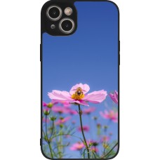 Coque iPhone 14 Plus - Silicone rigide noir Bee on a flower Spring 2026