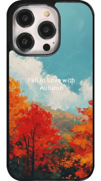 iPhone 14 Pro Case Hülle - Autumn 25 Fall in love