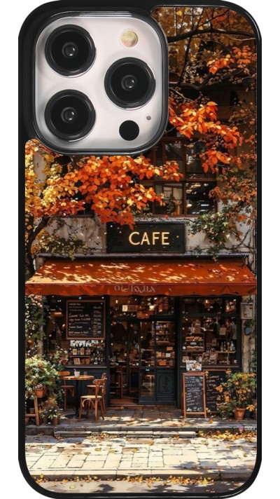 iPhone 14 Pro Case Hülle - Autumn 25 Coffee shop