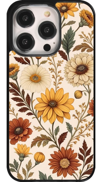 iPhone 14 Pro Case Hülle - Autumn 25 Flower pattern