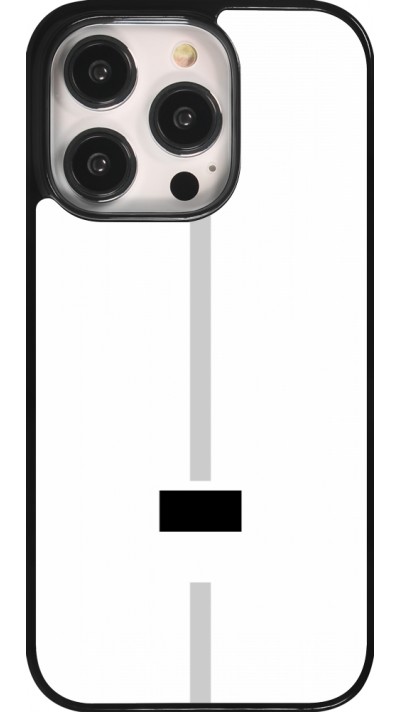 Coque iPhone 14 Pro - Canton FR blanc
