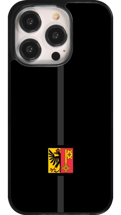 Coque iPhone 14 Pro - Canton GE noir