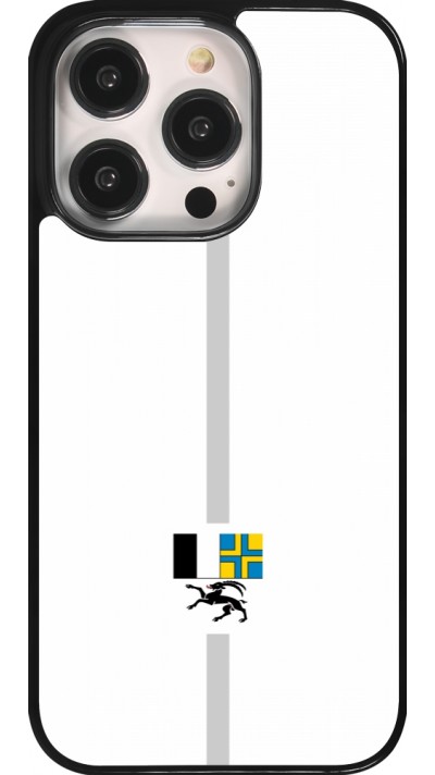 Coque iPhone 14 Pro - Canton GR blanc