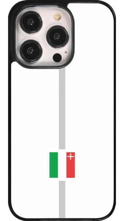 Coque iPhone 14 Pro - Canton NE blanc
