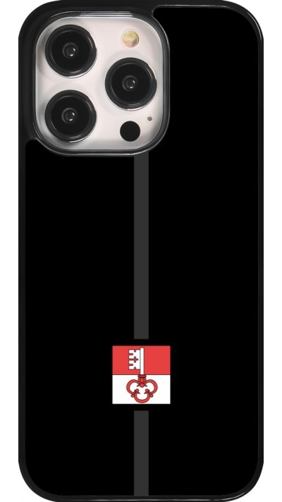 Coque iPhone 14 Pro - Canton OW noir