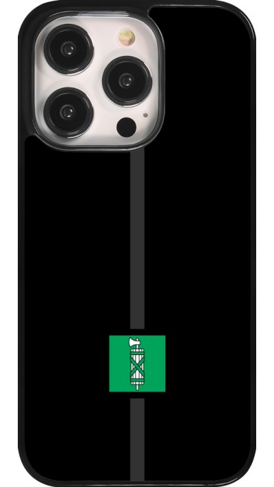 Coque iPhone 14 Pro - Canton SG noir