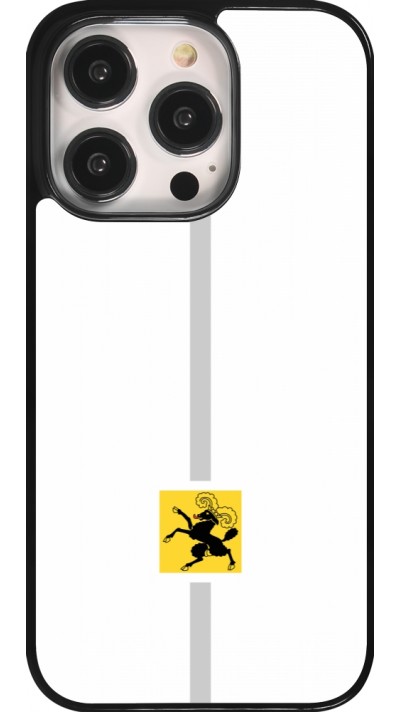Coque iPhone 14 Pro - Canton SH blanc
