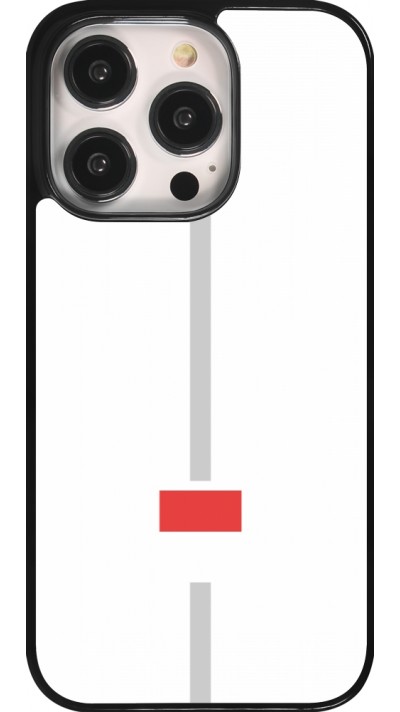 Coque iPhone 14 Pro - Canton SO blanc