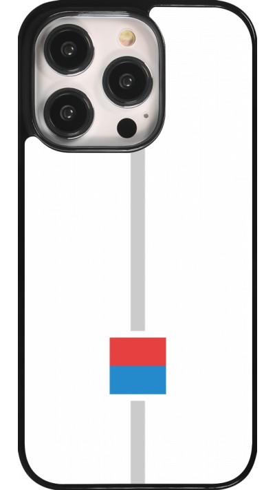 Coque iPhone 14 Pro - Canton TI blanc