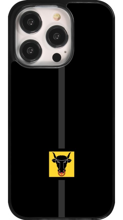 Coque iPhone 14 Pro - Canton UR noir